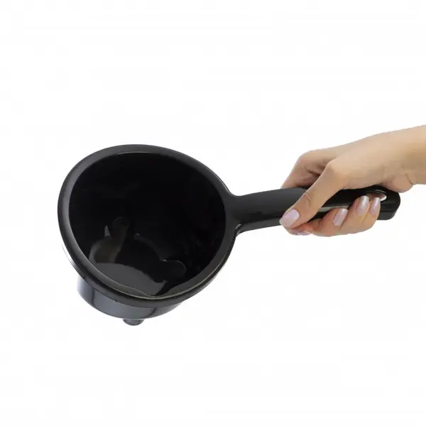 Cana pentru clatire BabyJem cu maner Negru