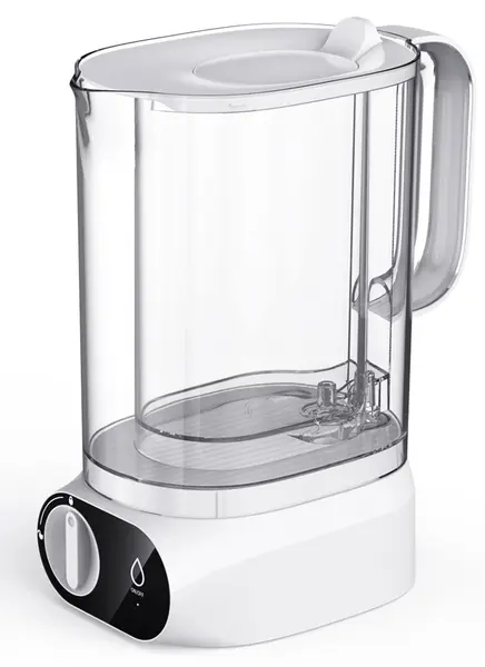 Cană pentru filtrare Elixir - UP, 2.7 l, automată, albă