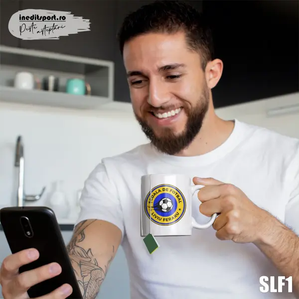 Cana personalizata Scoala de fotbal Liviu Feraru SLF1