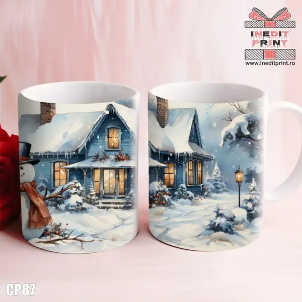 Cana Snow white CP87 Termosensibilă neagră
