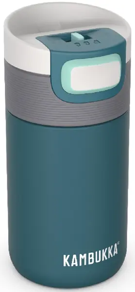 Cană termică Kambukka Etna -Deep Teal, 300 ml