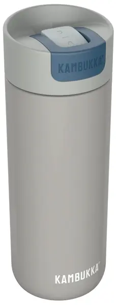 Cană termică Kambukka Olympus - Snapclean, 500 ml, Serious Grey