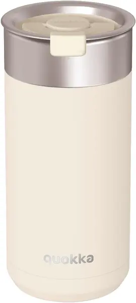 Cană termică Quokka Boost - Nude, 400 ml