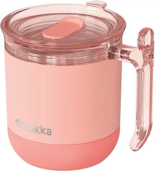 Cană termos Quokka Wave - Peachy Pink, 260 ml