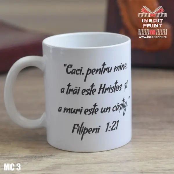 Cana verset Filipeni 1:21 MC3