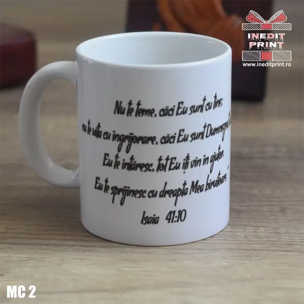 Cana verset Isaia 41:10 MC2