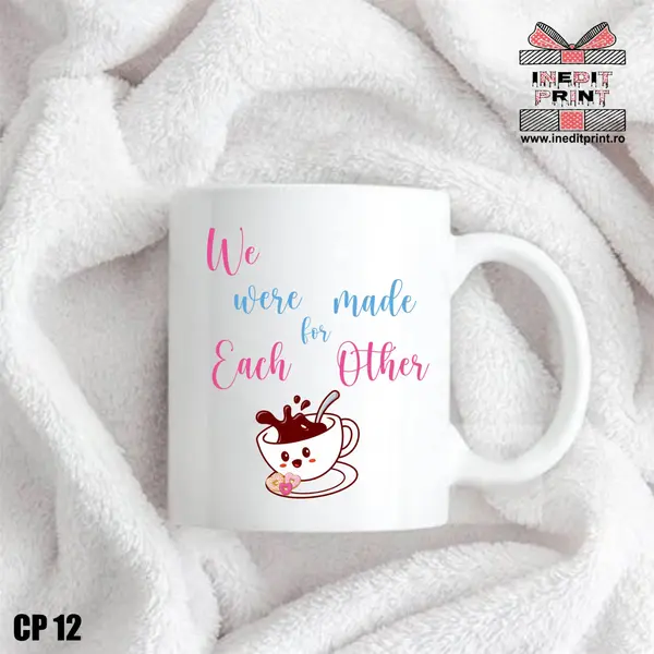 Cana We were made for each other CP12 Termosensibila rosie