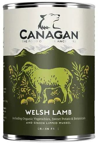 CANAGAN Conservă pentru câini, cu Miel 400g