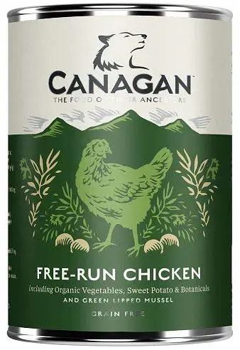 CANAGAN Conservă pentru câini, cu Pui 400g