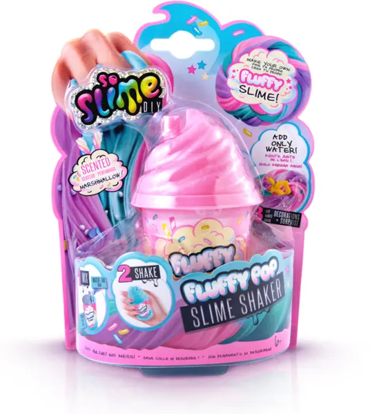 Canal Toys - So Slime, agitator de slime pufos, roz