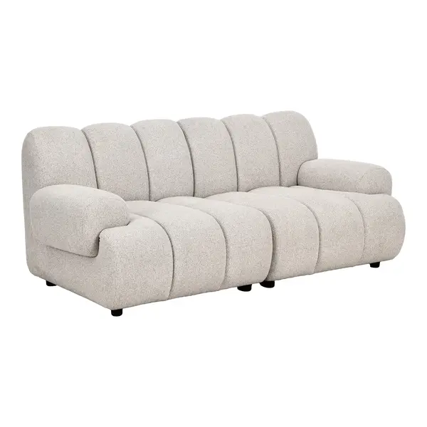 Canapea 2,5 locuri TARSIO 190 CM - Beige