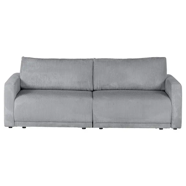 Canapea 2,5 Locuri, textil, gri deschis