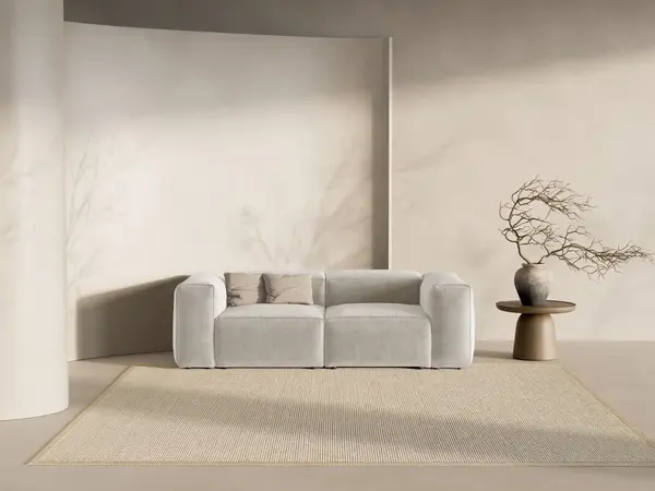 Canapea 2 locuri Bergamo stofa L224 cm