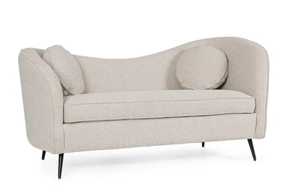 Canapea 2 locuri CADDIS 163 CM - Beige