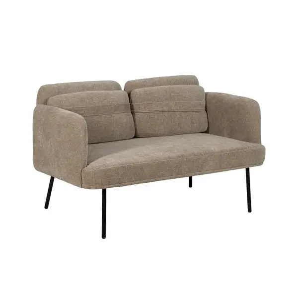 Canapea 2 locuri MALASI 127 CM - Beige