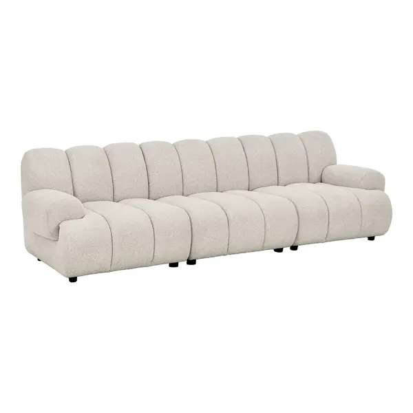Canapea 3,5 locuri TARSIO 275 CM - Beige