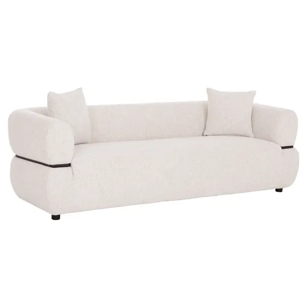 Canapea 3 locuri AMWAY 229CM - Cream
