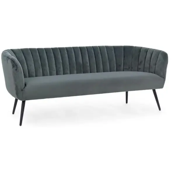 Canapea 3 locuri AVRIL GREY 178 CM - Grey
