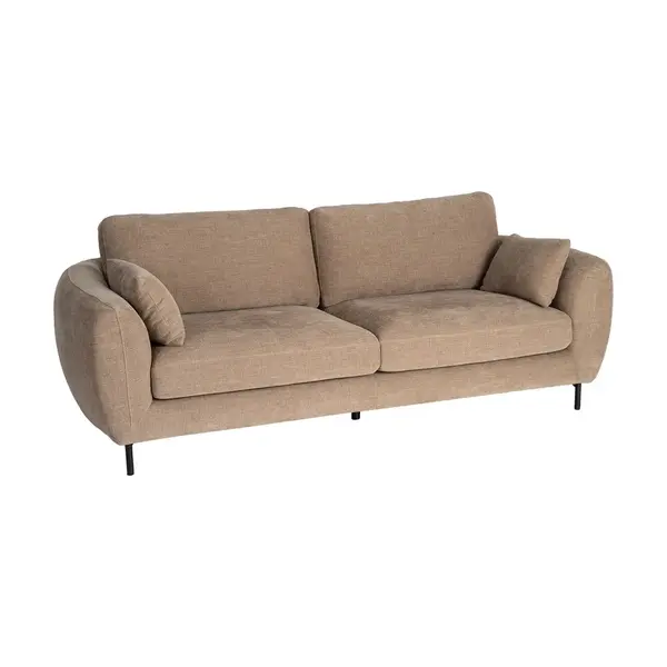 Canapea 3 locuri BASELI 229 CM - Maro