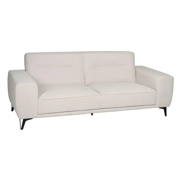 Canapea 3 locuri LISAKO 220 CM - Cream