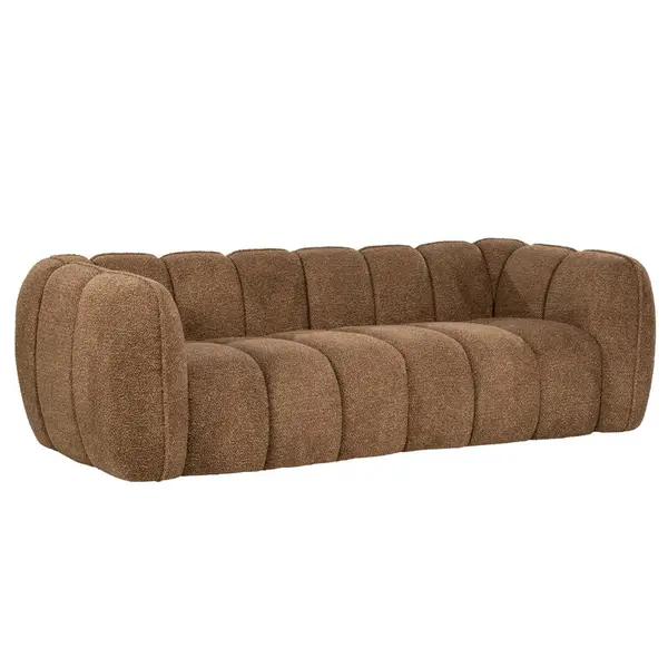 Canapea 3 locuri TALBIM 220 CM - Maro