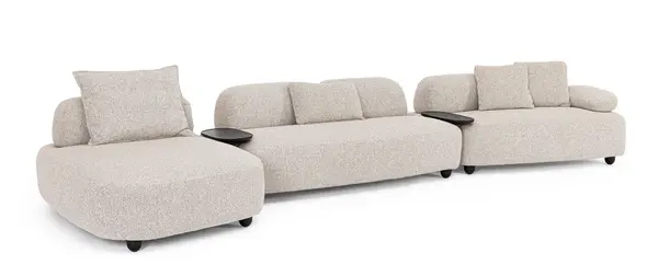 Canapea 4+1 locuri ISIDE LOUNGE - Beige
