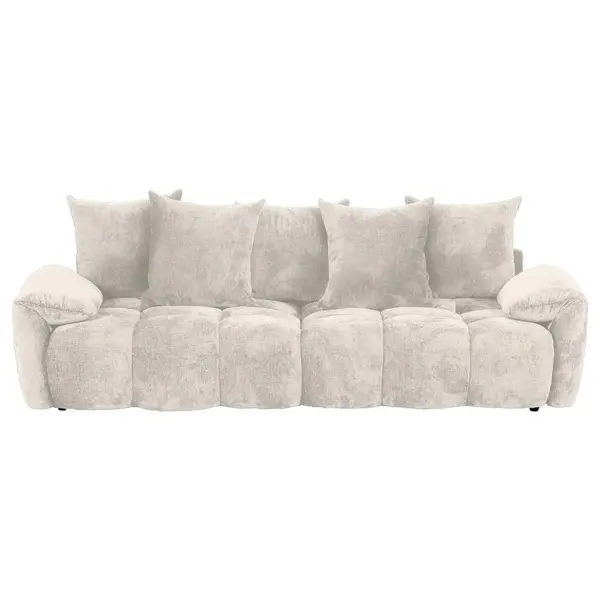 Canapea Bigsofa, textil, bej