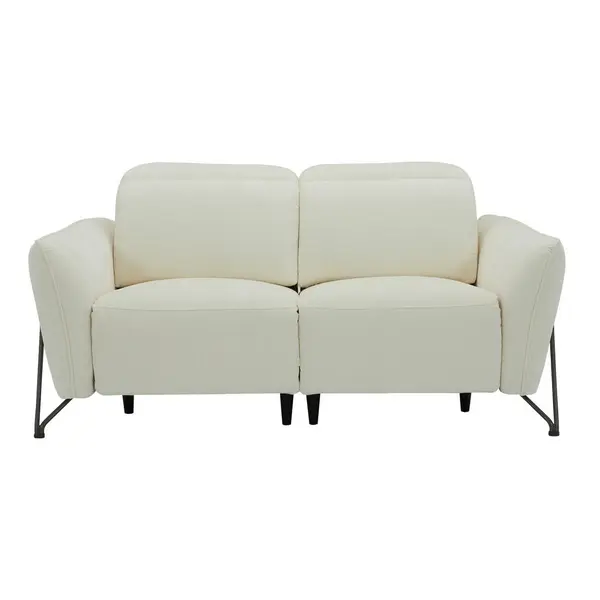 Canapea Cu 2 Locuri, textil, crem