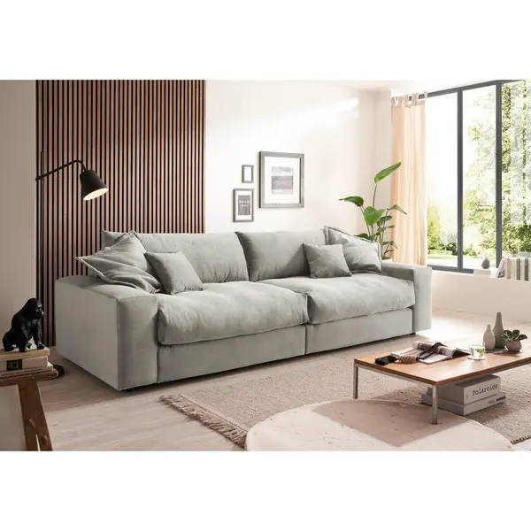 Canapea Cu 3 Locuri, textil, bej
