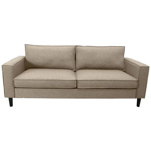 Canapea Cu 3 Locuri, textil, bej