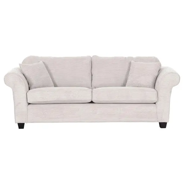 Canapea Cu 3 Locuri, textil, culoare natur