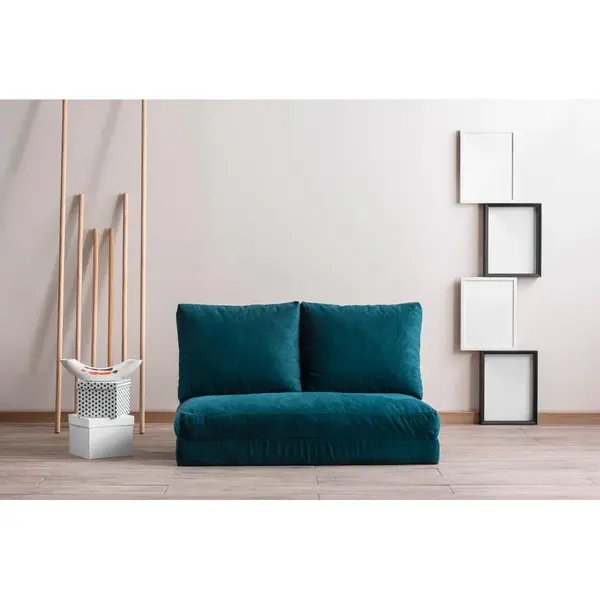 Canapea extensibila cu 2 locuri Matilda, Multicolor, 120x62x68 cm