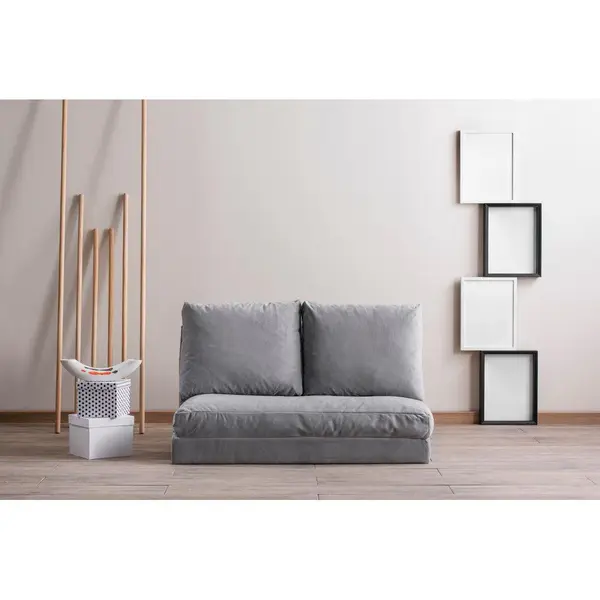 Canapea extensibila cu 2 locuri Matilda, Multicolor, 120x62x68 cm
