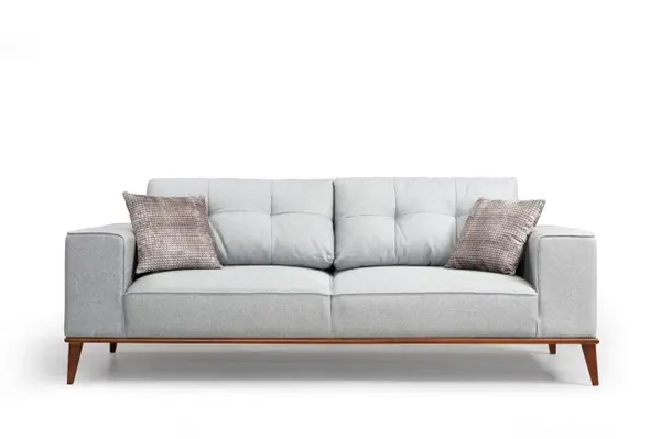 Canapea extensibila MONTANA, 3 locuri, gri, 223x91x85 cm
