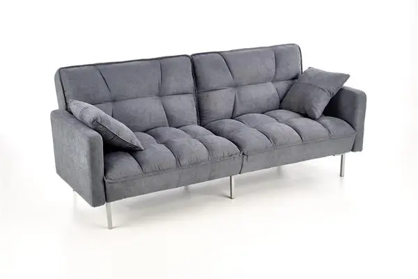 Canapea extensibila Roberto gri - H86 cm