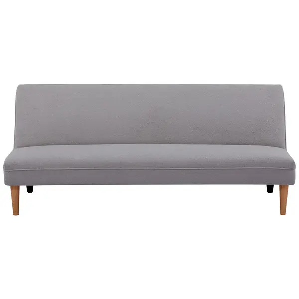 Canapea Extensibilă, textil, gri