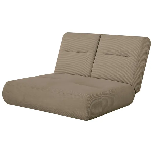 Canapea Extensibilă, textil, maro