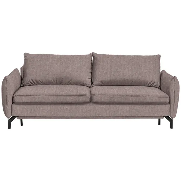 Canapea Extensibilă, textil, maro