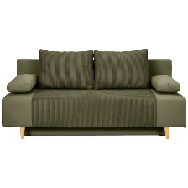 Canapea Extensibilă, textil, măsliniu