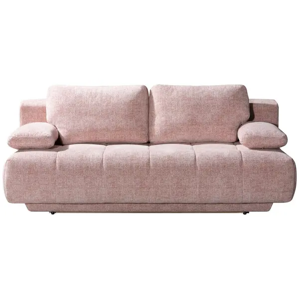 Canapea Extensibilă, textil, roz
