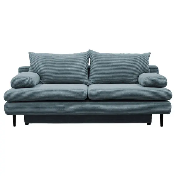 Canapea Extensibilă, textil, turcoaz