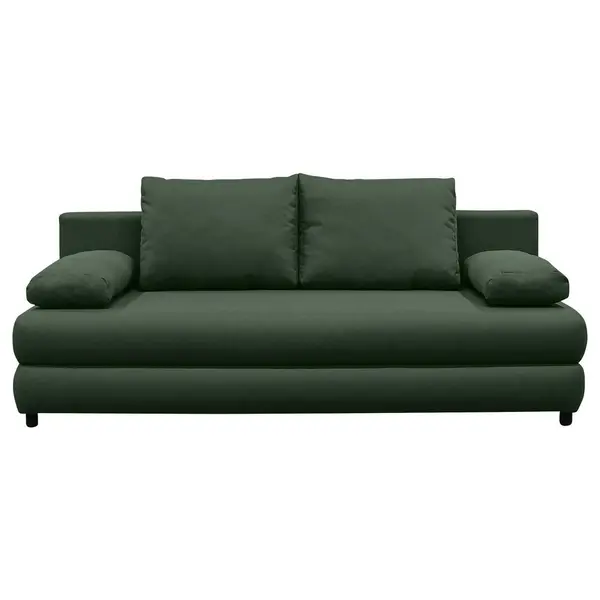 Canapea Extensibilă, textil, verde