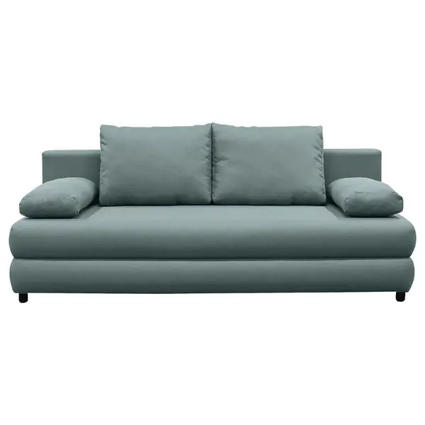 Canapea Extensibilă, textil, verde mentă
