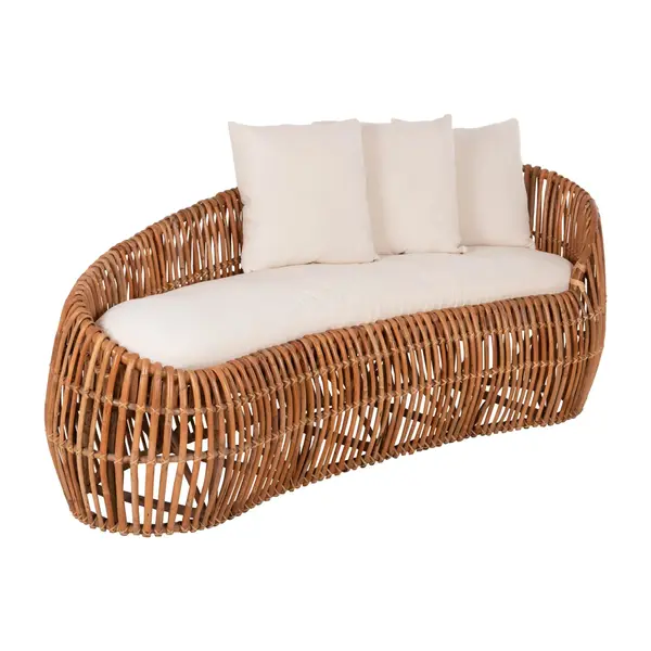 Canapea GIANO LOUNGE 215 CM - Lemn