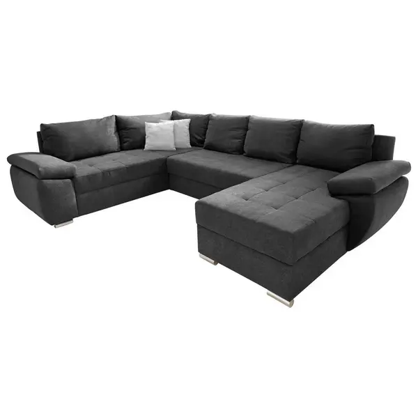 Canapea Modulară, textil, antracit