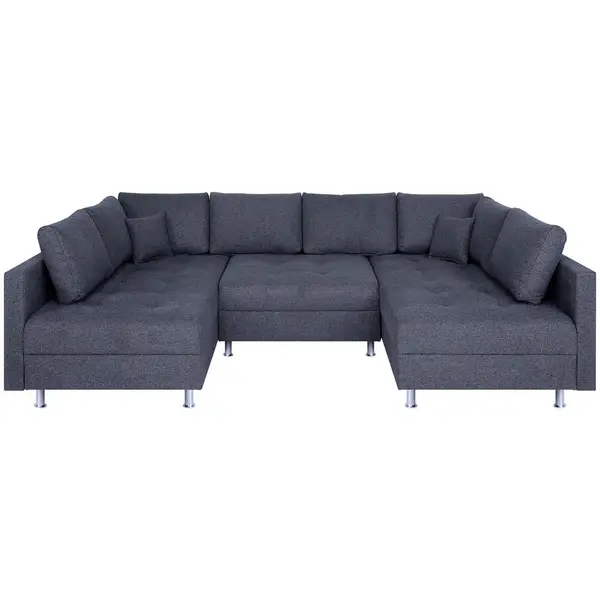 Canapea Modulară, textil, antracit