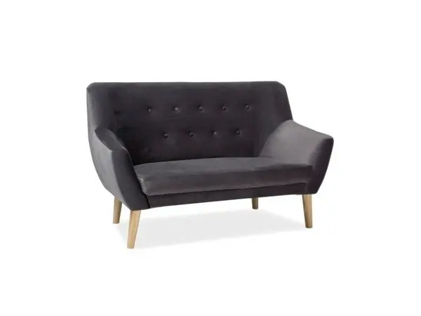 Canapea Nordic 2 velvet gri/fag Blu14