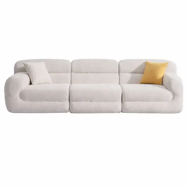 Canapea Nova Comfort – 3 locuri, spumă de înaltă calitate, compresată, fără asamblare