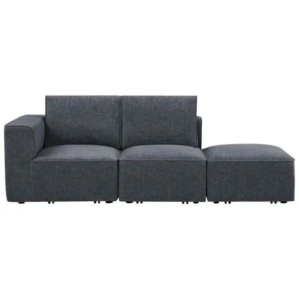 Canapea, textil, gri închis