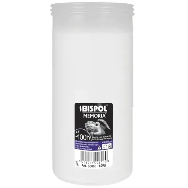 Candela Alba Tip Rezerva Bispol, 100 Ore